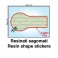 Resin domed stickers OR