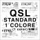 QSL standard 1 colore