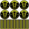 Floor stickers
