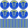 Floor stickers