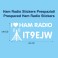 Ham Radio Stickers Prespaziati