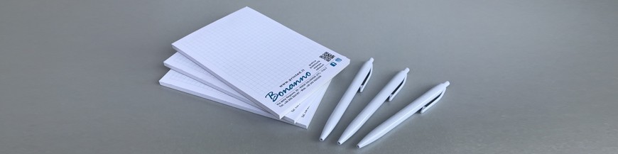 KIT Block notes incollati + Penne