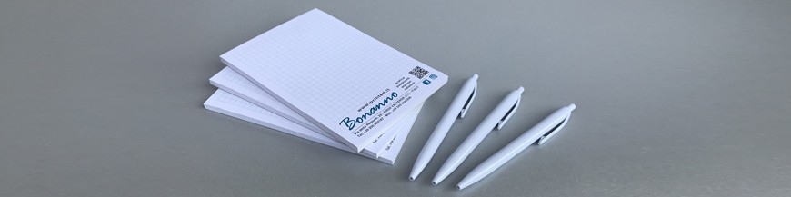 KIT Glued notepads + Pen